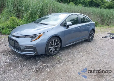 2022 Toyota Corolla Se from USA, damaged, VIN JTDS4MCEXNJ086785